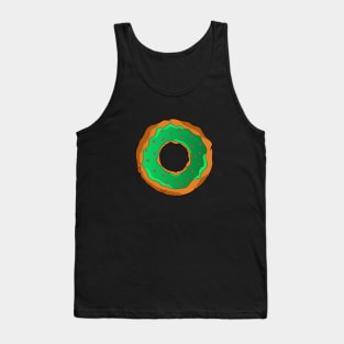 Donut green Doughnuts Candy Bakery Best Gift Idea Tank Top